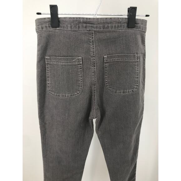 American Apparel Gray Skinny Stretch High Rise The Easy Jean Size S - Picture 3 of 7